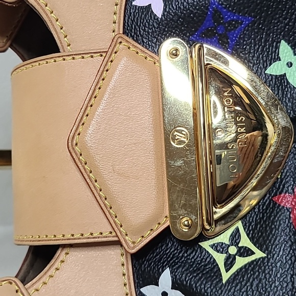 💯 Authentic Louis Vuitton Handbag in Multi Black Color🍀 - Picture 4 of 17